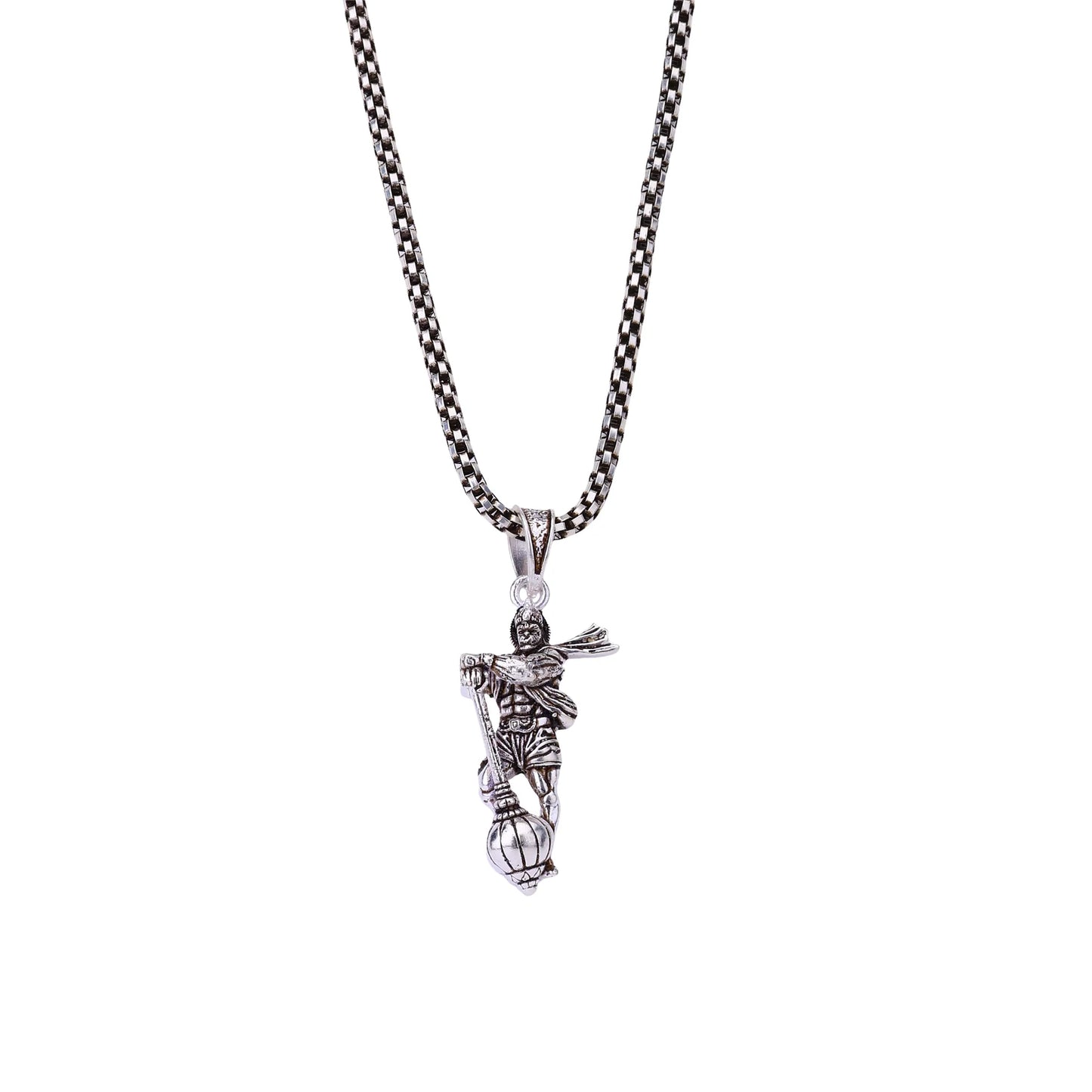Hanuman Silver Pendant