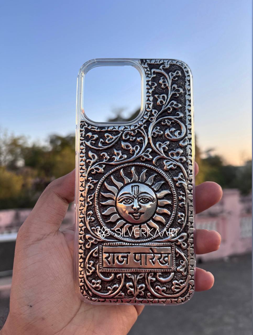 Surya Silver Mobile Cover