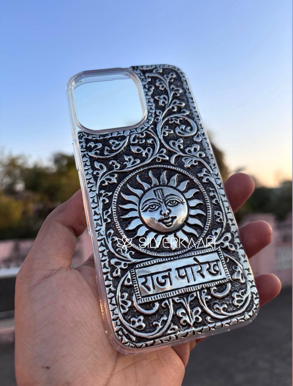 Surya Silver Mobile Cover