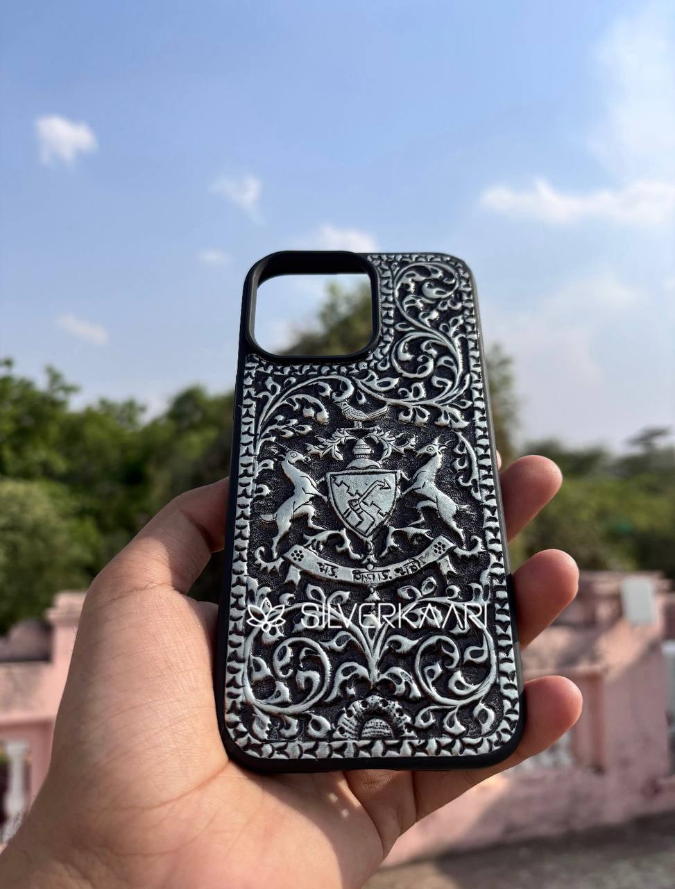 Bhati Legacy in Silver – Premium Mobile Cover