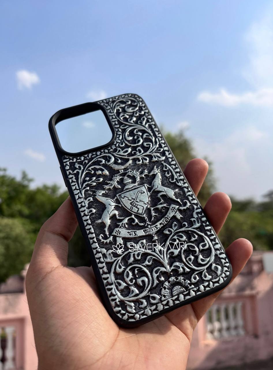Bhati Legacy in Silver – Premium Mobile Cover
