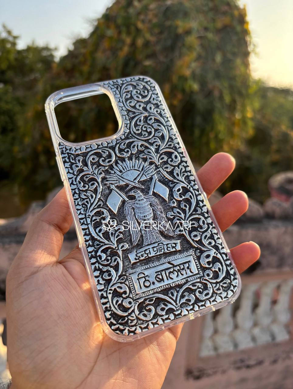 Pratihar Rajput Edition – 92.5 Silver Mobile Cover