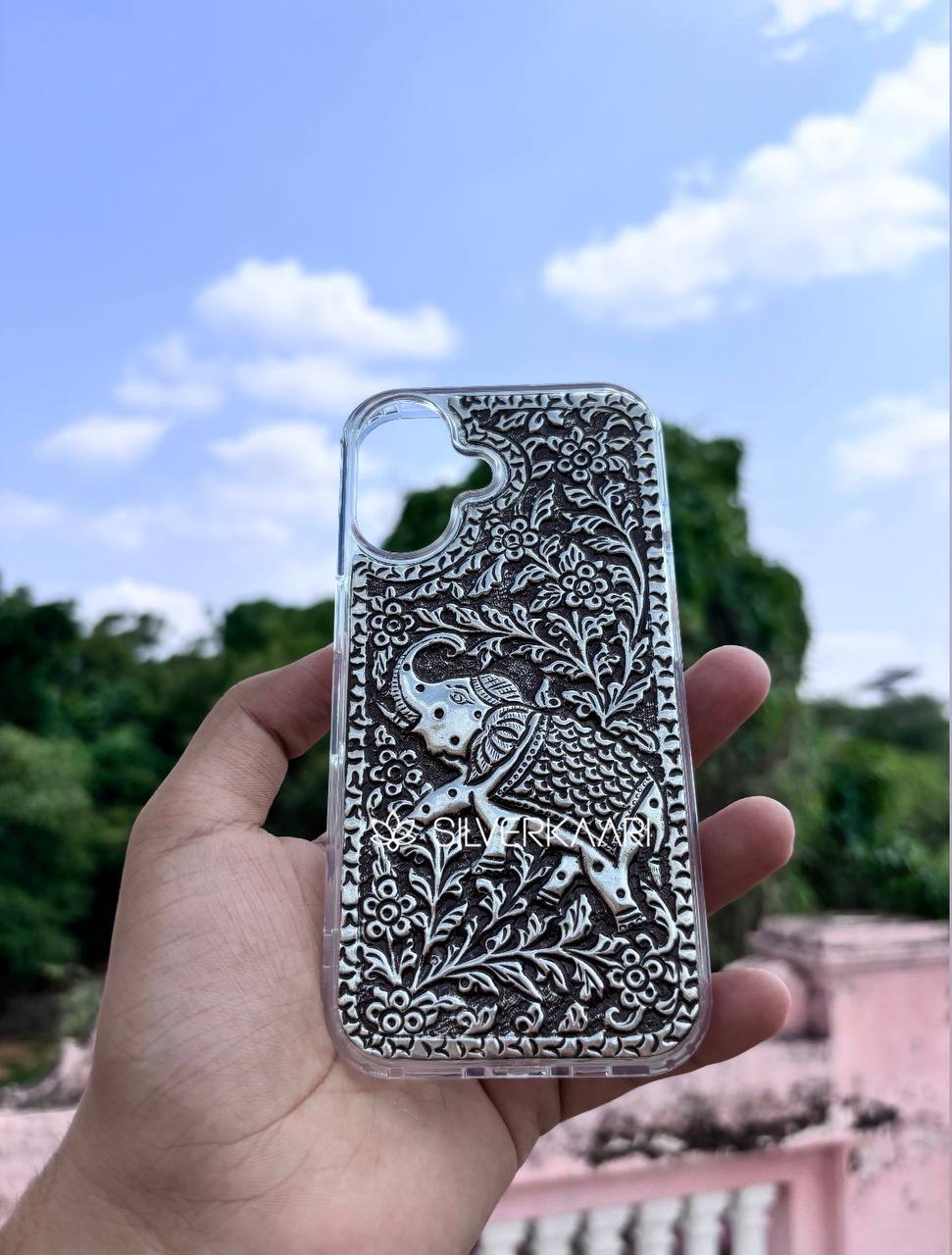Majestic Trunk Silver Phone Case