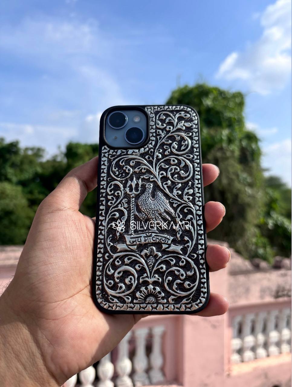 Karni Mata Silver Mobile Case