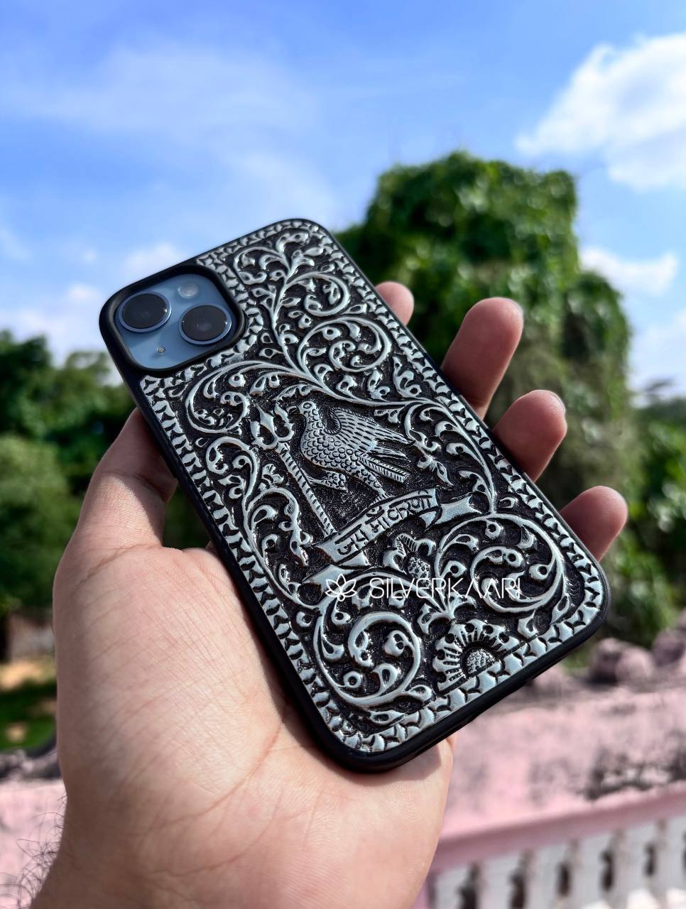 Karni Mata Silver Mobile Case