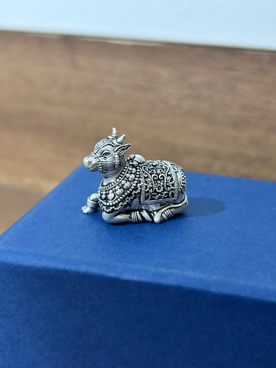 3D Nandi Idol in Pure Silver