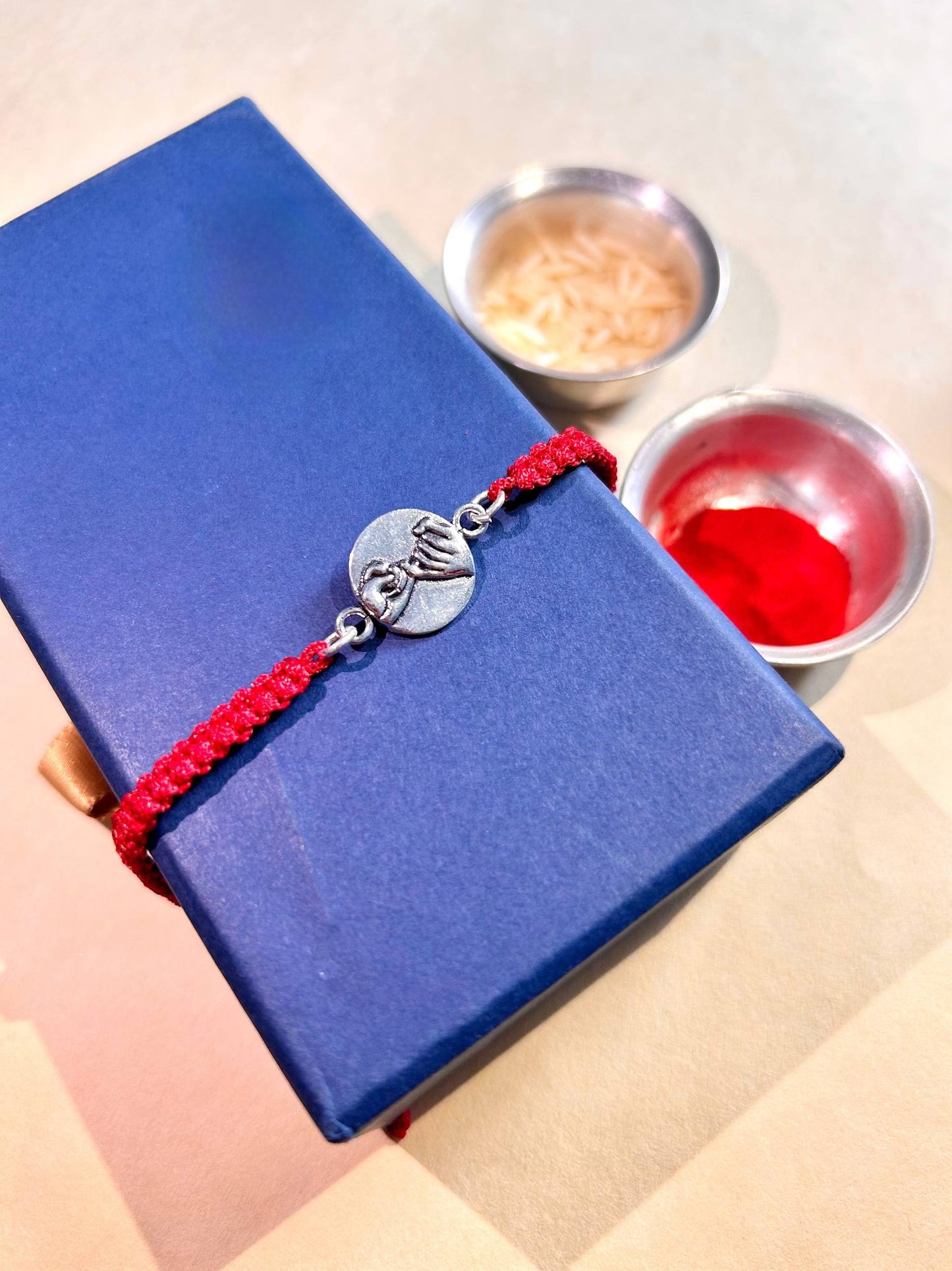 Silver Promise Rakhi