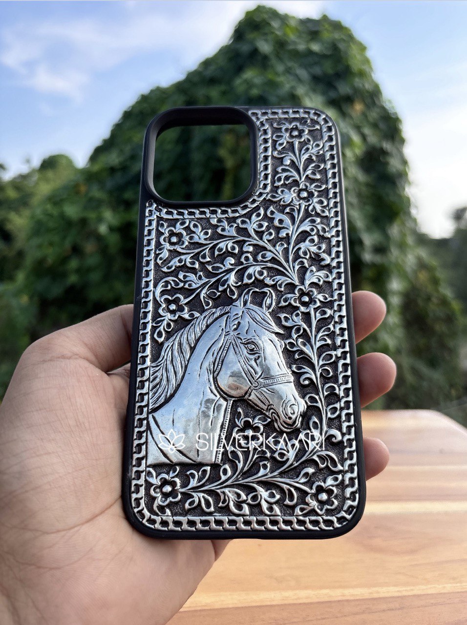 Royal Horse Silver Case