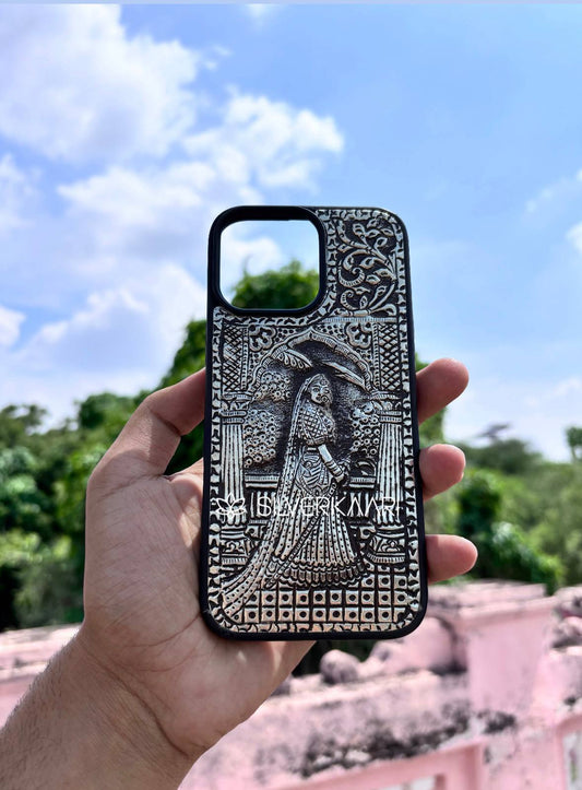 Thakurain Silver Mobile Cover