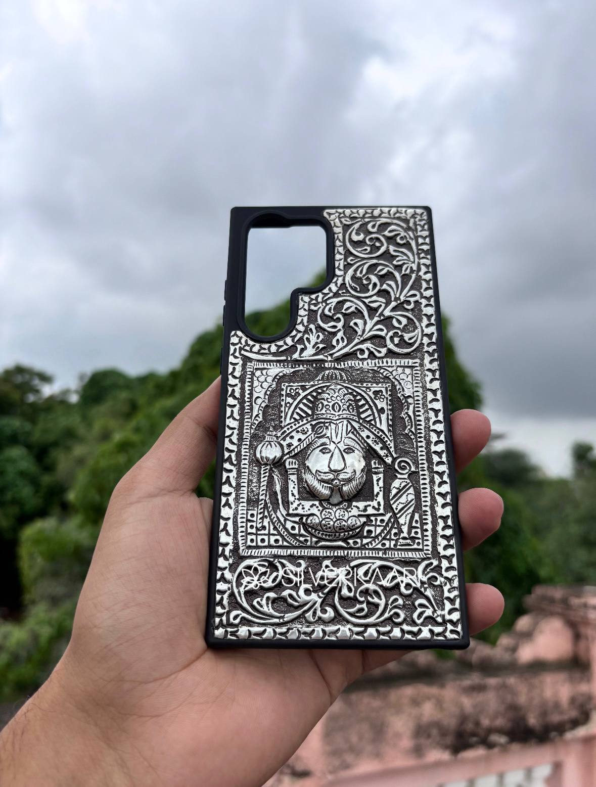 Salasar Baba Silver Mobile Cover