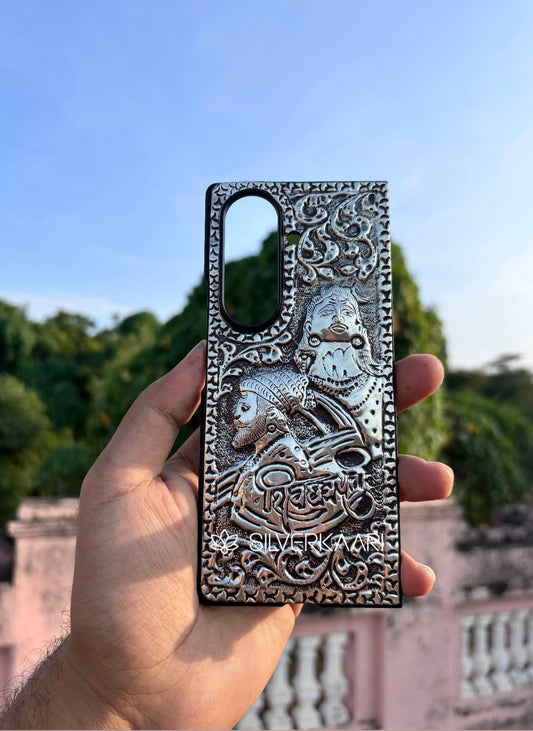 Shivji & Shivaji Silver Mobile Cover
