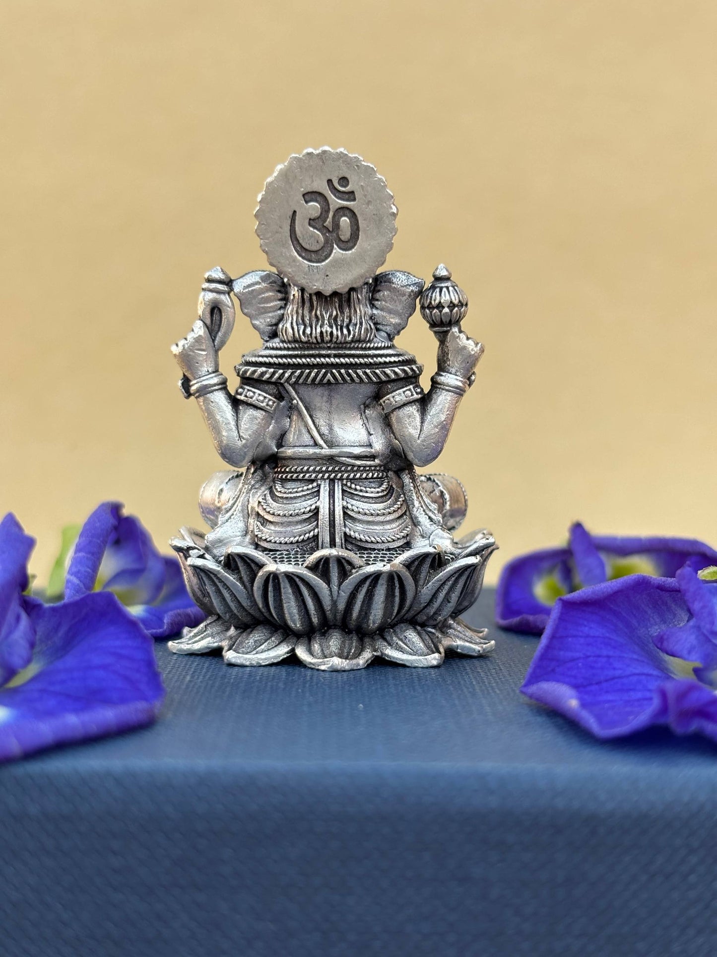Ganesh Ji Silver Idol – 92.5 Sterling Silver