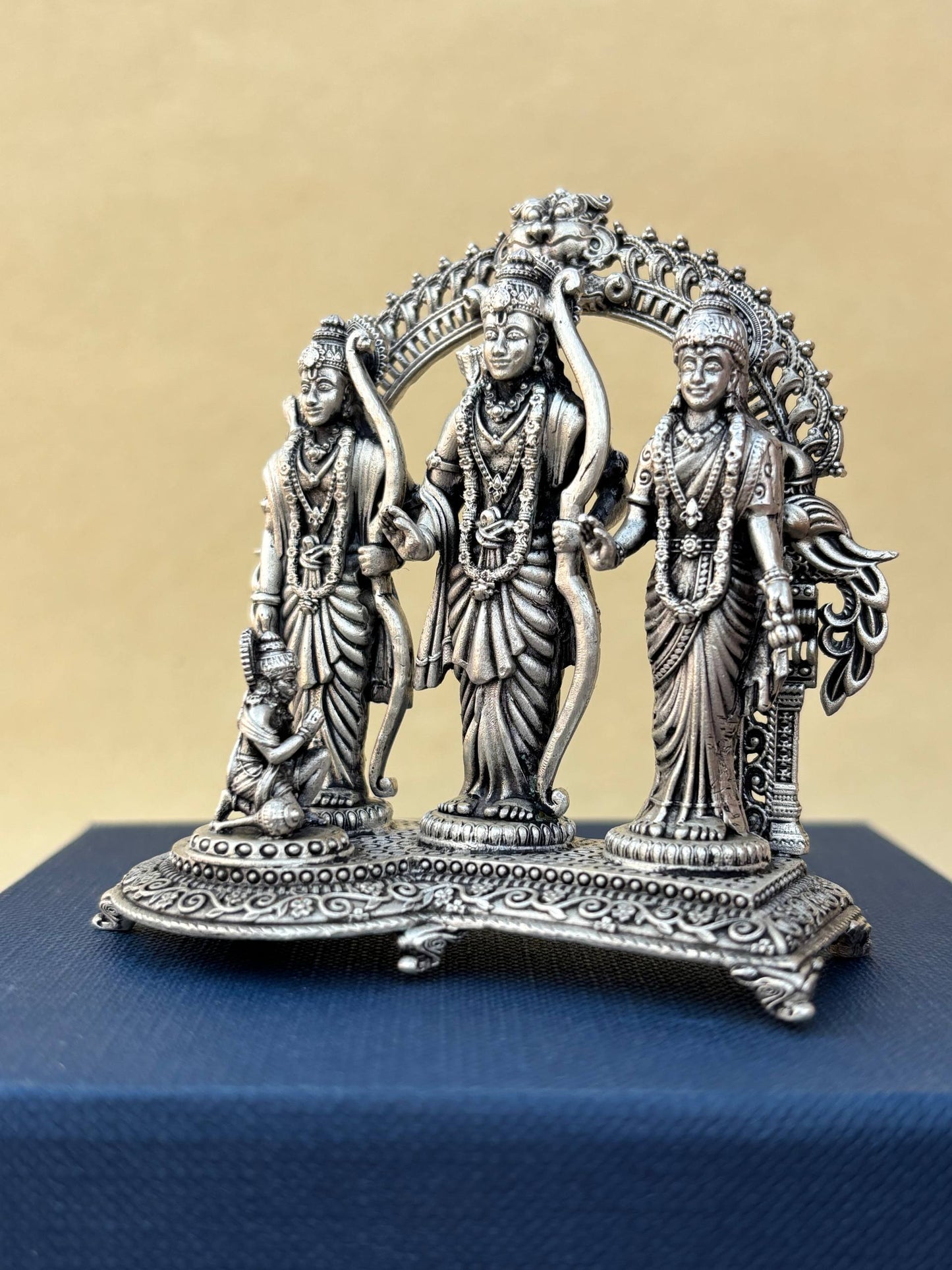 Ram Darbar 92.5 Silver 3D Idol (2 inch)