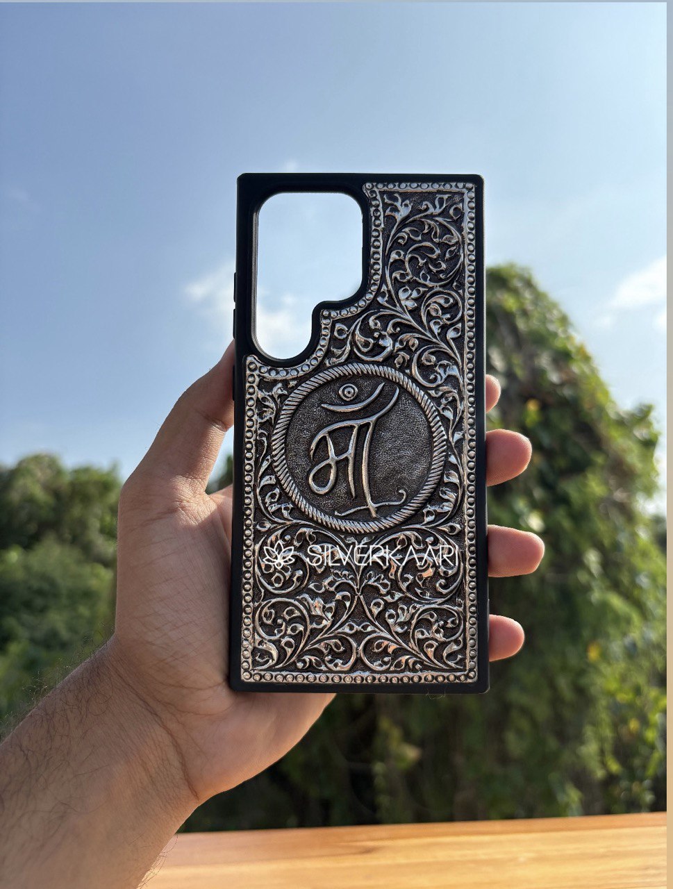 Maa Handcrafted Silver Case