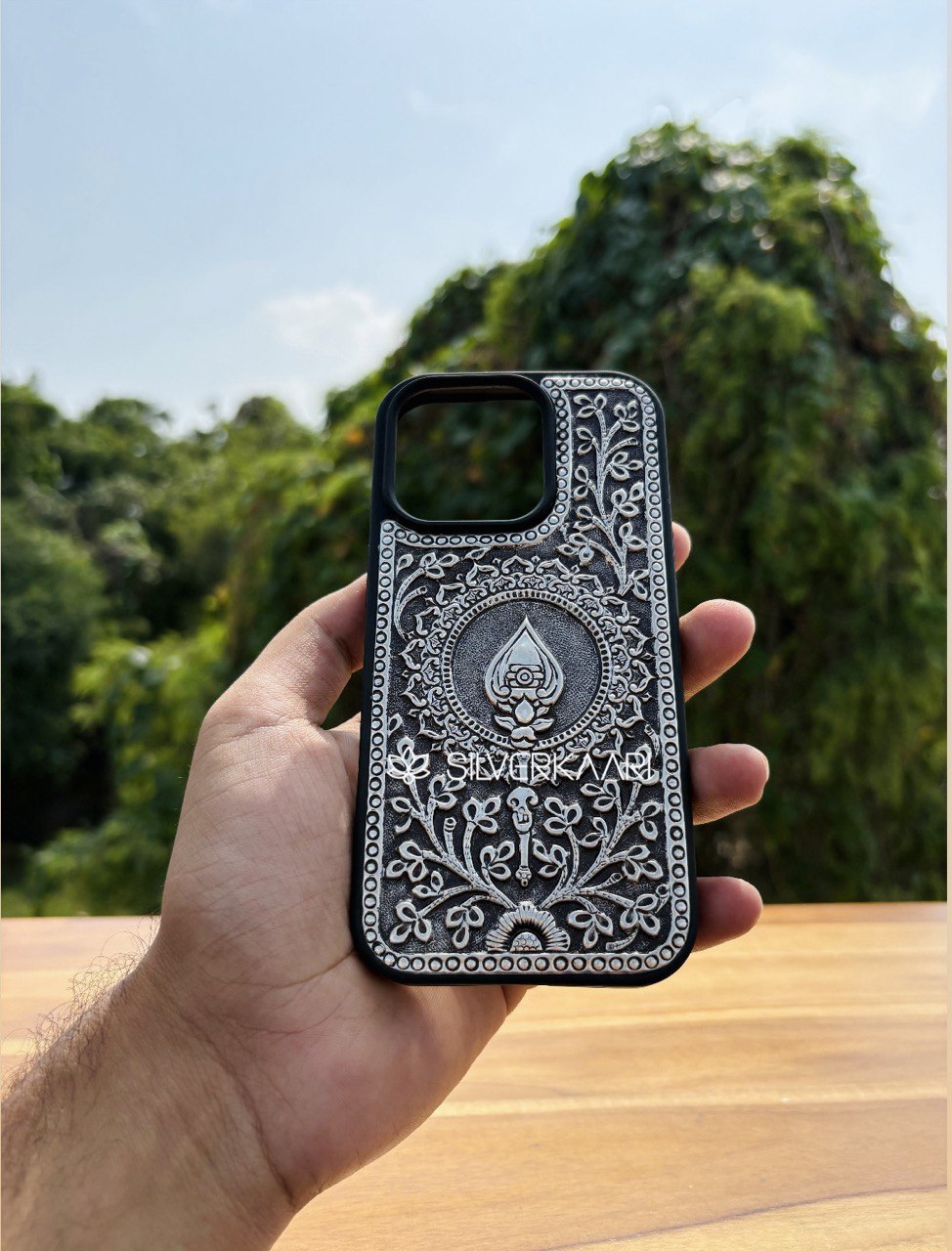 Murugan Vel Silver Mobile Cover Limited Edition