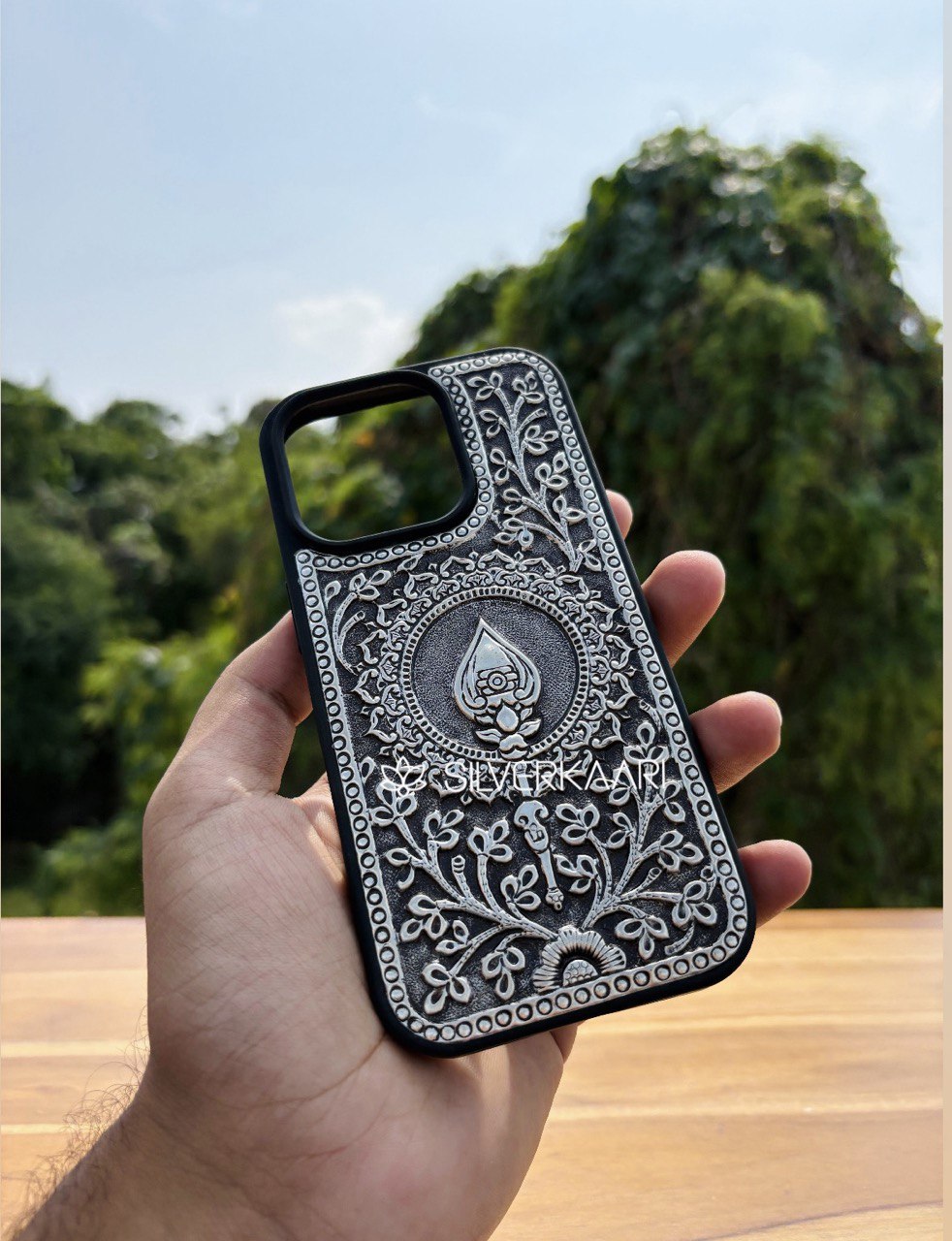 Murugan Vel Silver Mobile Cover Limited Edition