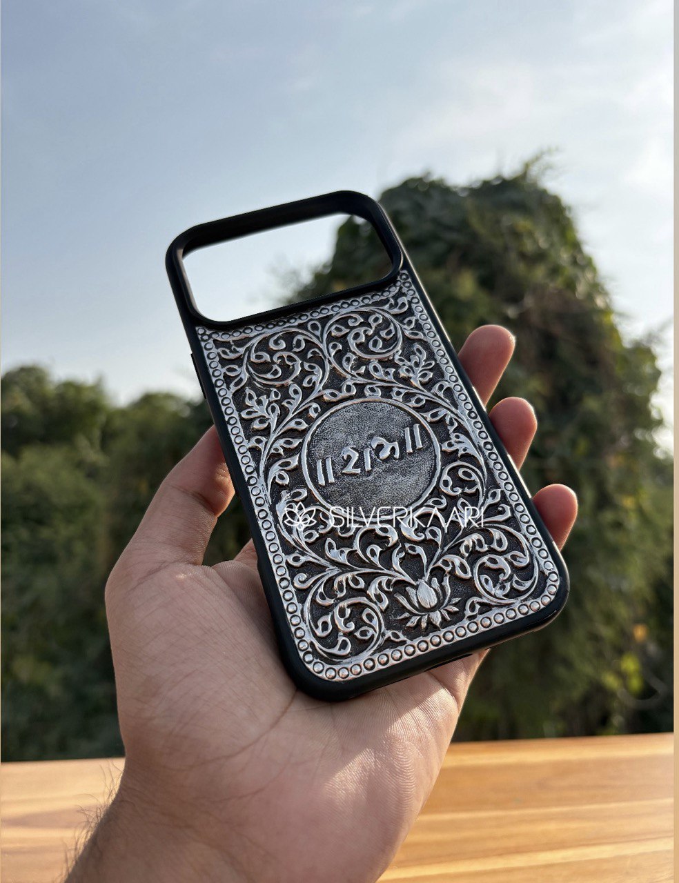 Shree Ram Silver Mobile Cover