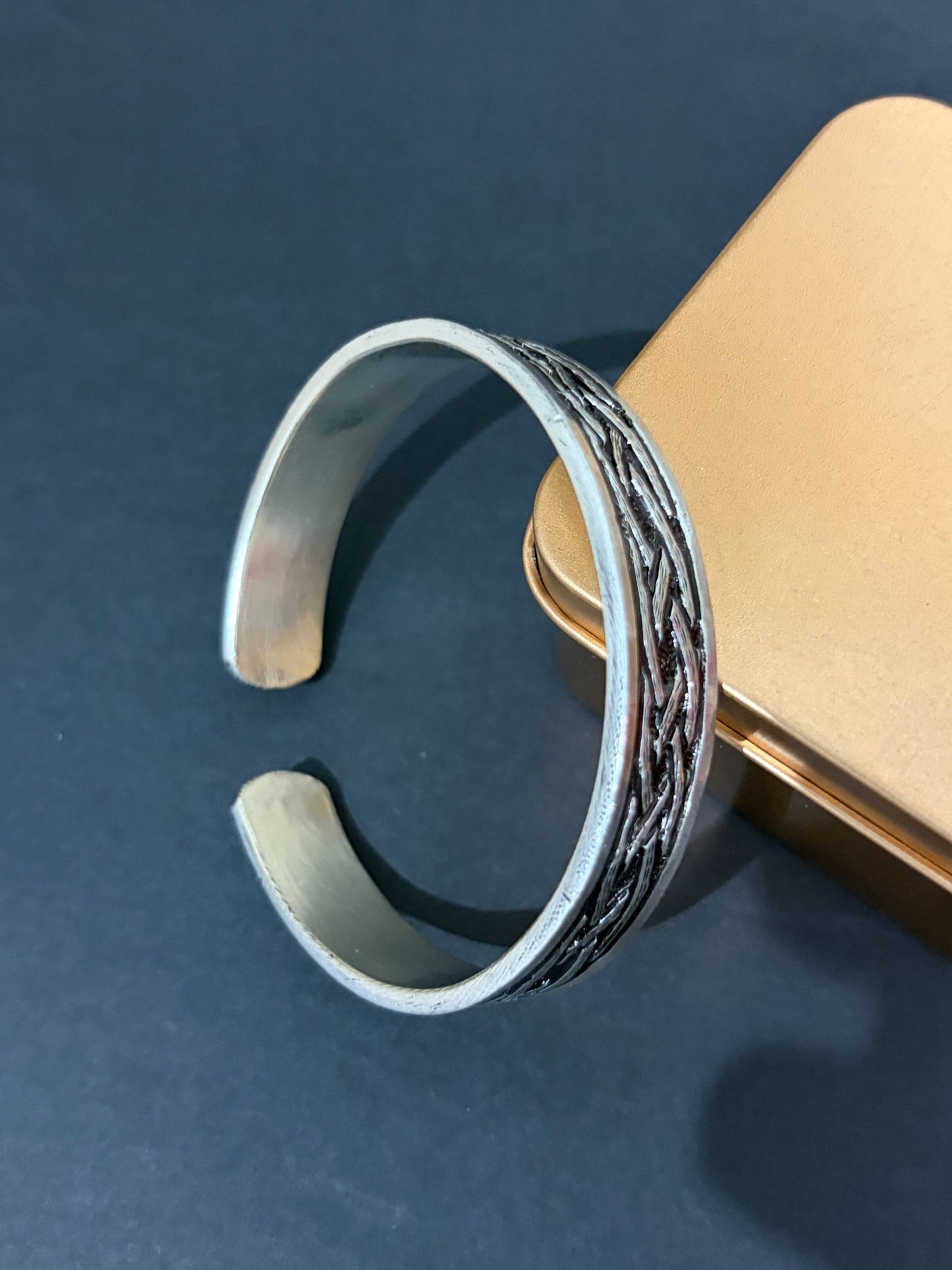 Silverkaari Handcrafted Men’s Kada