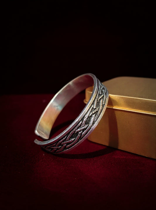 Silverkaari Handcrafted Men’s Kada