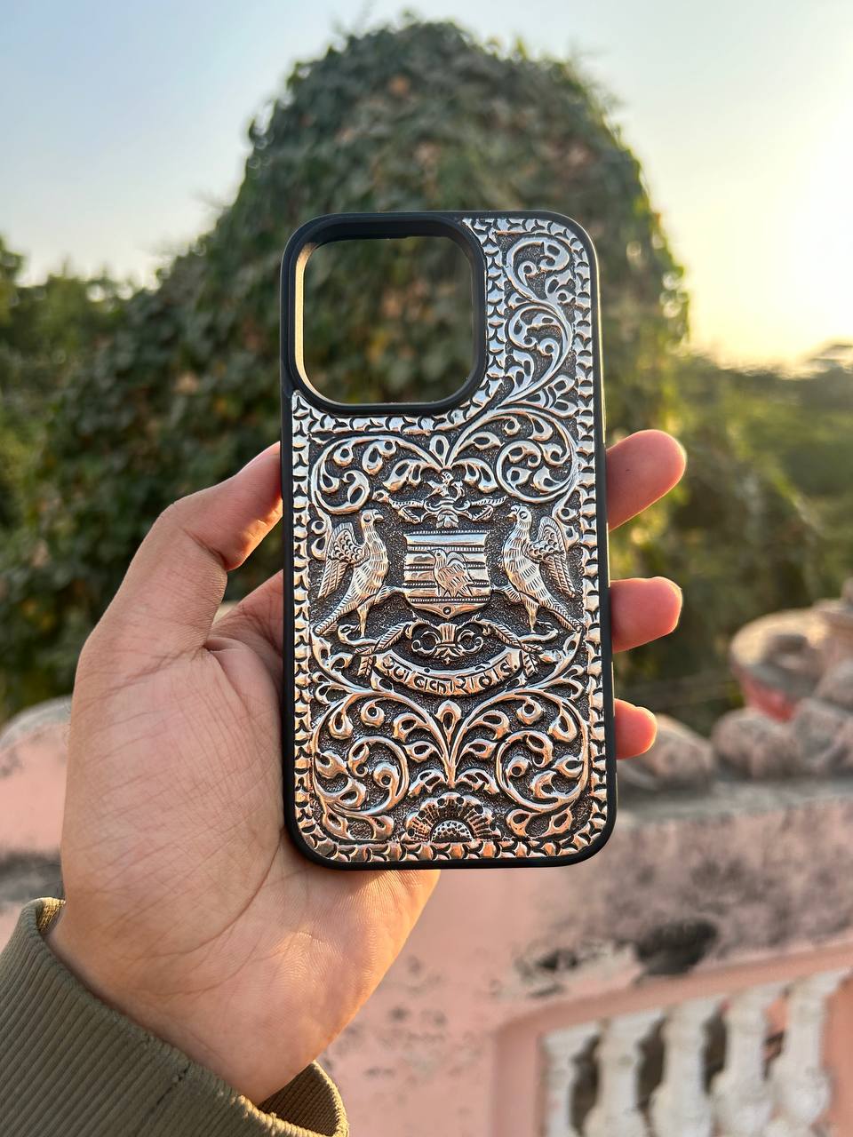 Ranbanka Rathore Silver Mobile Case