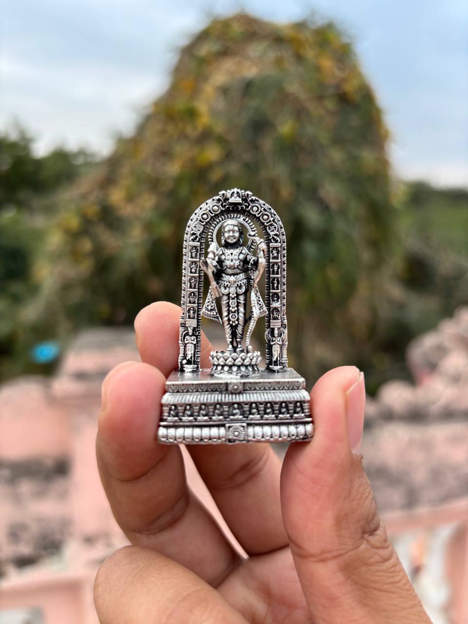 Shree Ram Lala Silver Idols
