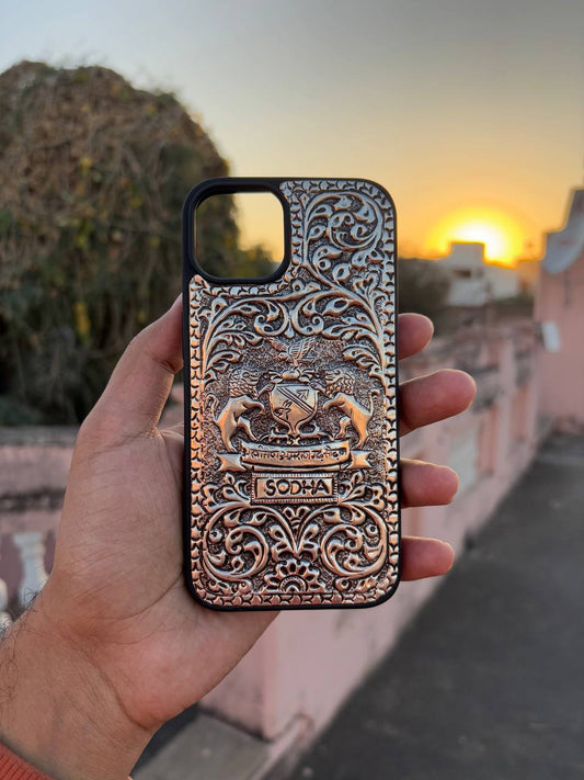 Royal Sodha Silver Phone Case