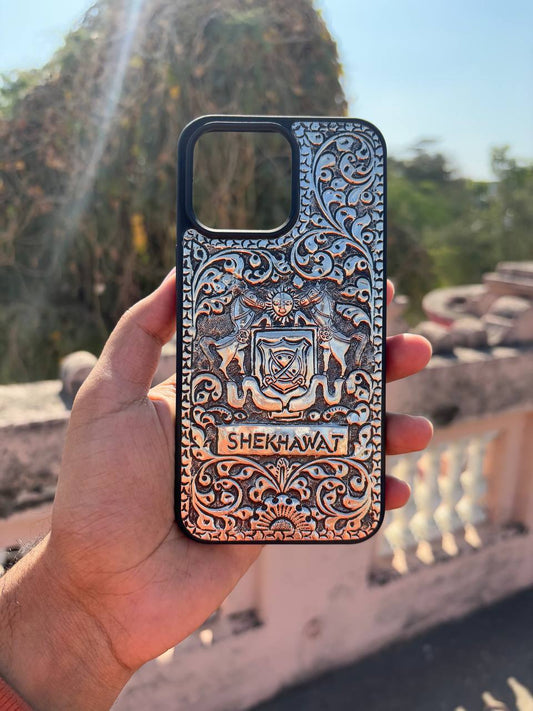 Shekhawat Edition Silver Phone Case