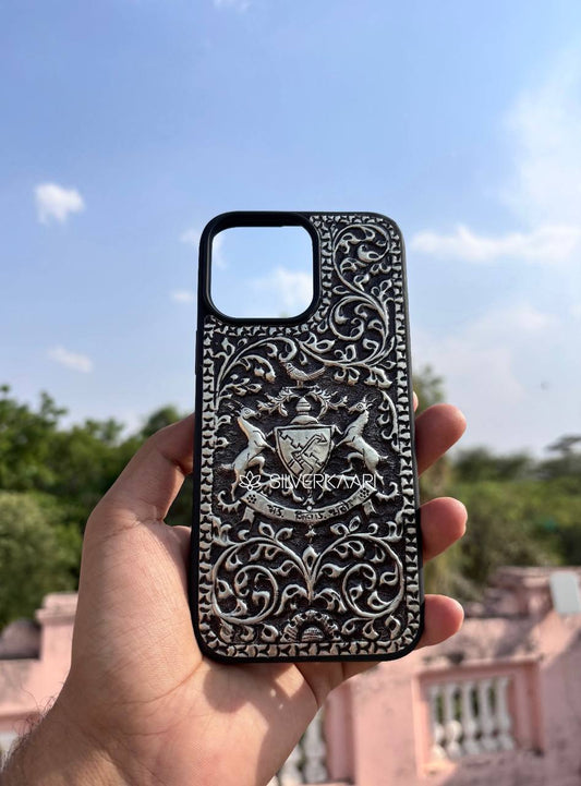 Bhati Legacy in Silver – Premium Mobile Cover