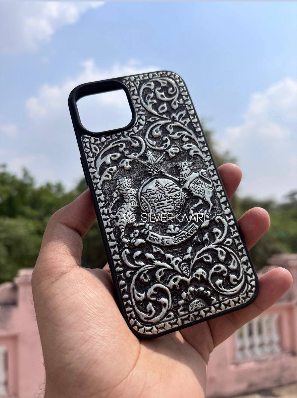 Deora Rajput Edition – Silver Mobile Case
