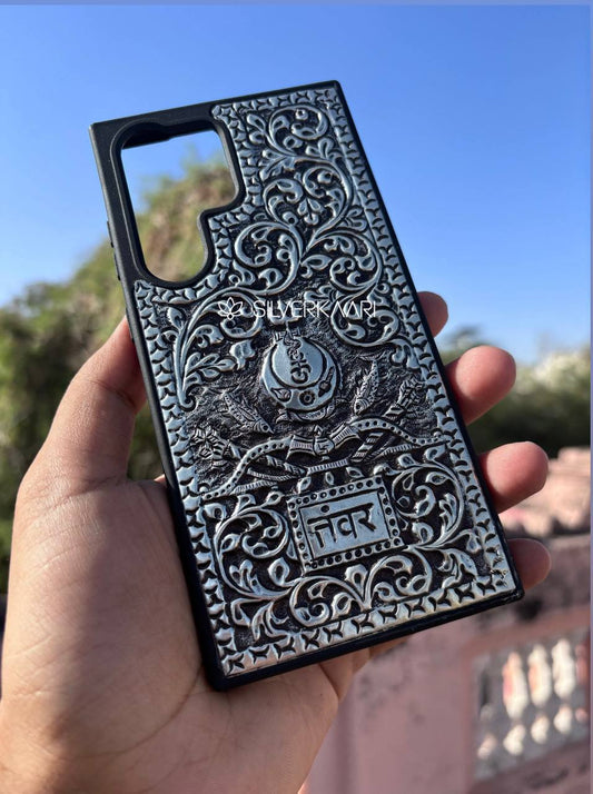 Tanwar Rajput Edition – Pure Silver Mobile Case