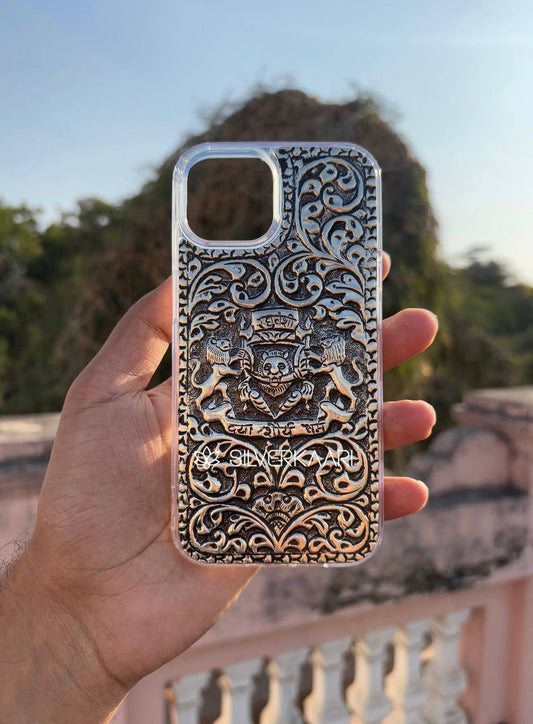 Raghuvanshi Emblem – Handcrafted Silver Case