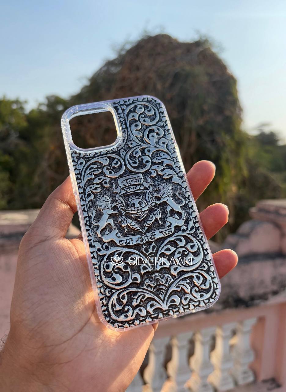 Raghuvanshi Emblem – Handcrafted Silver Case