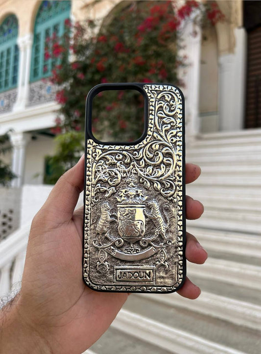 Jadon Rajput Edition – Handcrafted 92.5 Silver Mobile Case