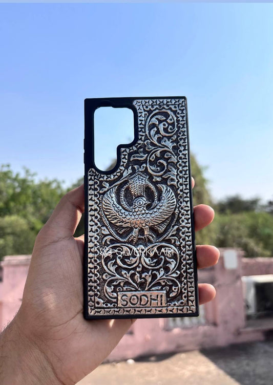 Garuda Emblem Case – Spiritual Strength, Silver Crafted