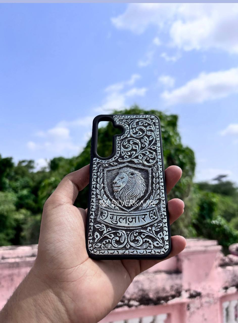 Lion Legacy – Handcrafted Silver Cover