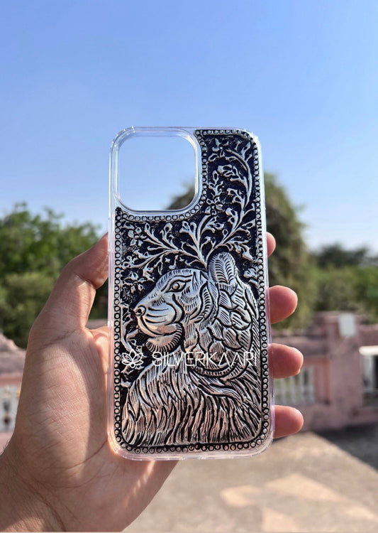 Tiger Mobile Cover – Bold & Handcrafted