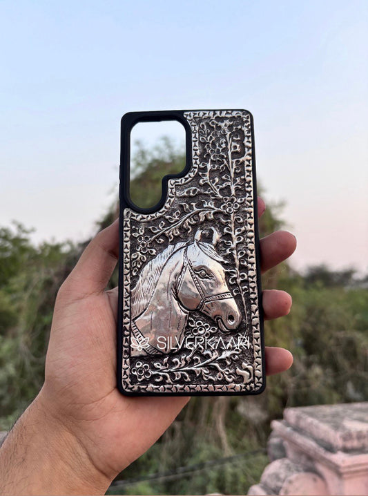 Royal Horse Silver Case – Power, Grace & Precision in 92.5 Silver