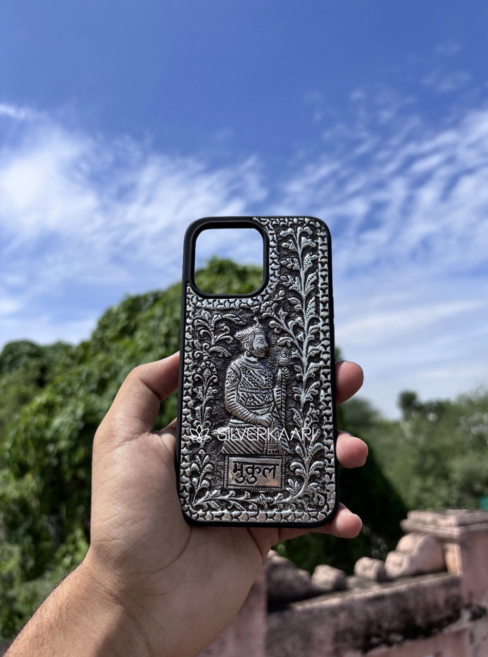 Maharaja Edition Silver Mobile Cover