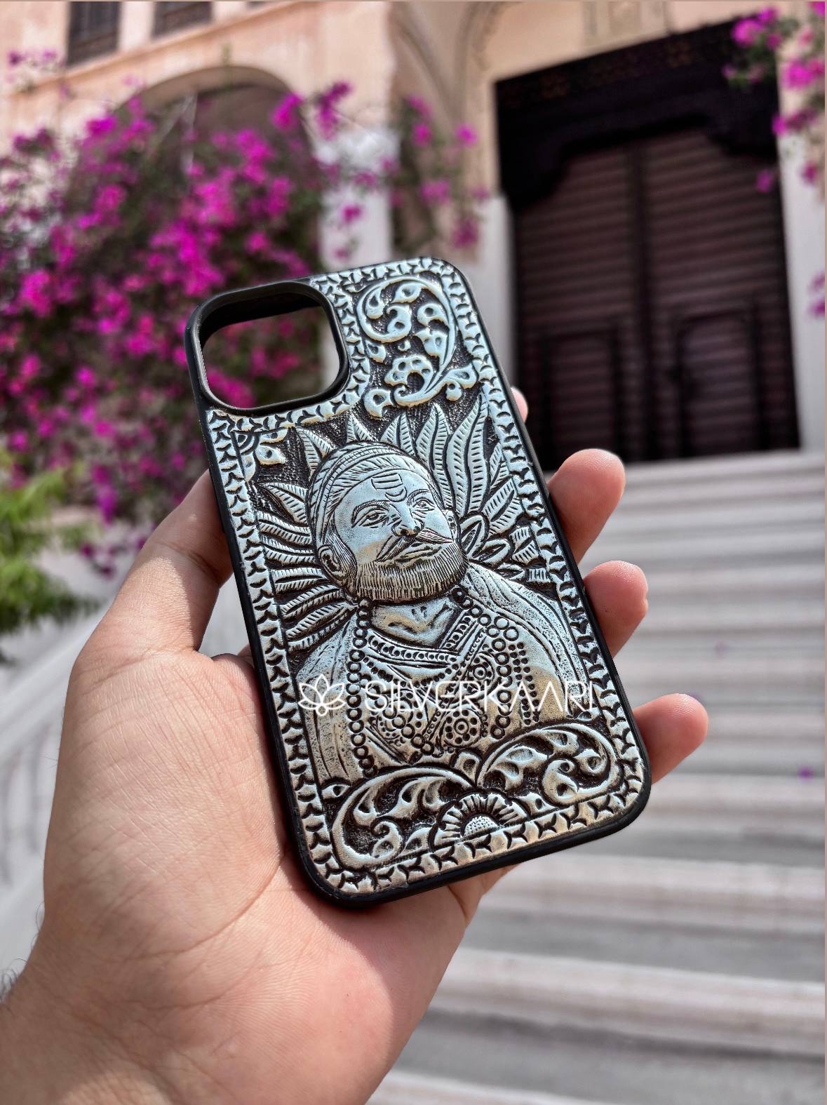 Shivaji Maharaj 92.5 Silver Mobile Cover