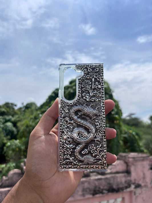 Dragon Silver Mobile Cover