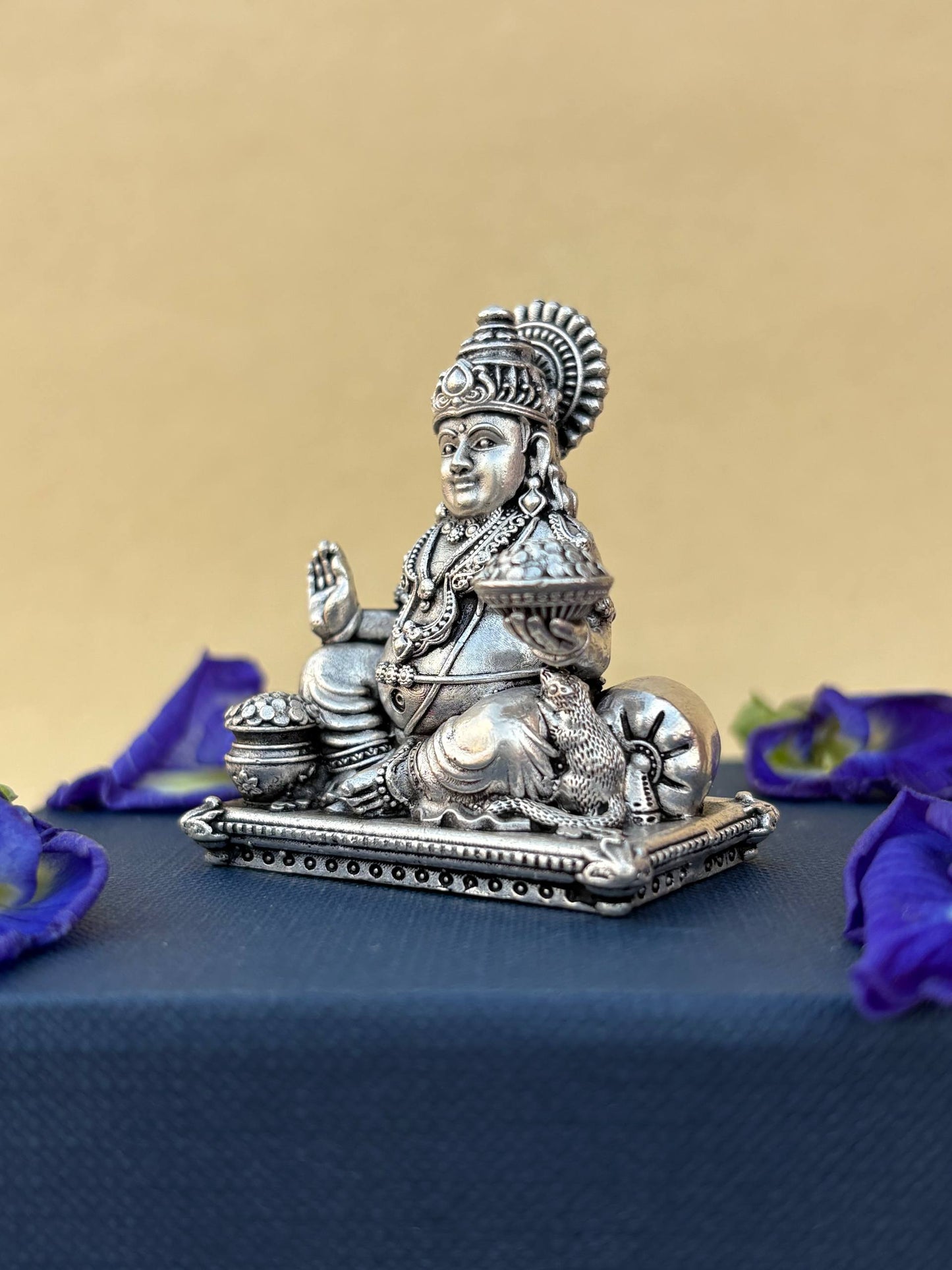 Kuber Ji 92.5 Silver Idol – Symbol of Wealth & Abundance