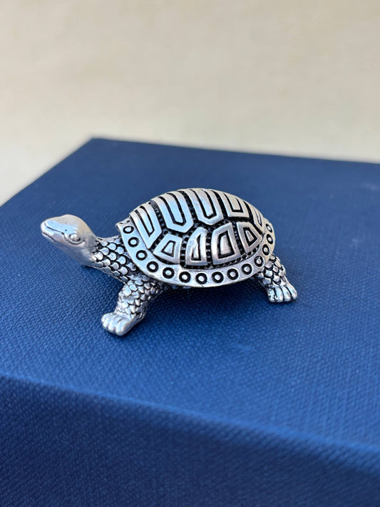 925 Antique Silver Tortoise