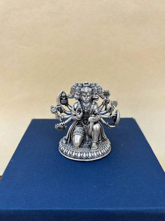 Panchmukhi Balaji Pure Silver Idol