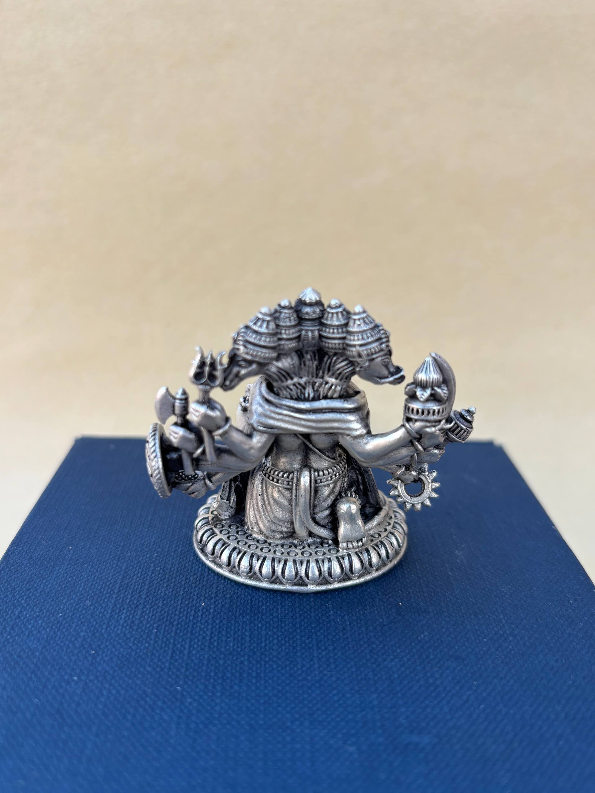 Panchmukhi Balaji Pure Silver Idol – Silverkaari