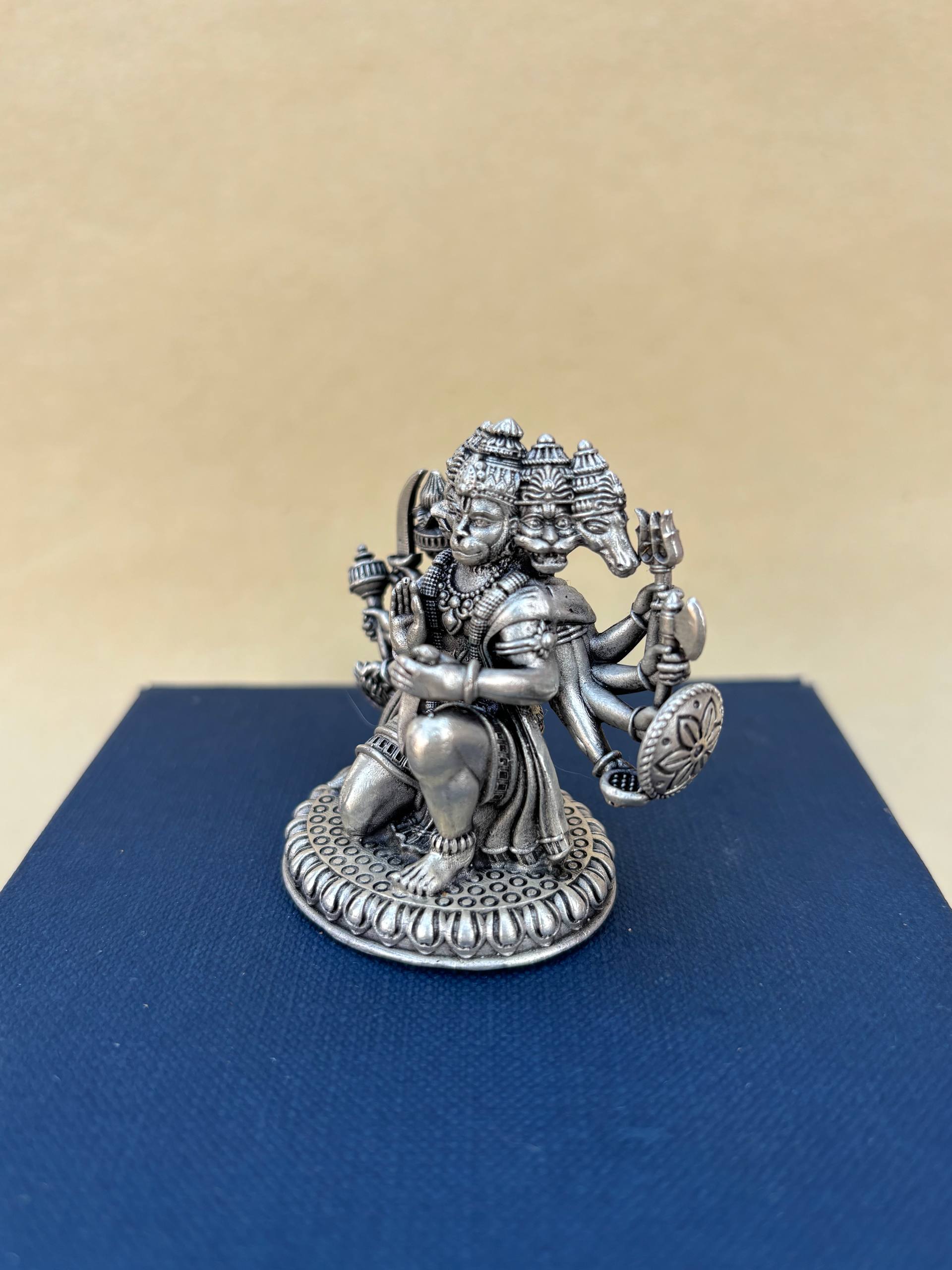 Panchmukhi Balaji Pure Silver Idol – Silverkaari