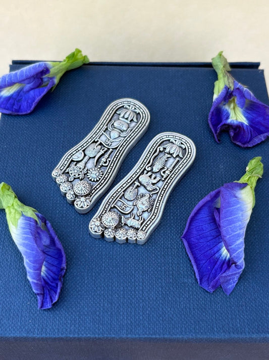 Silver Ram Charan – 92.5 Hallmarked Sterling Silver Idol