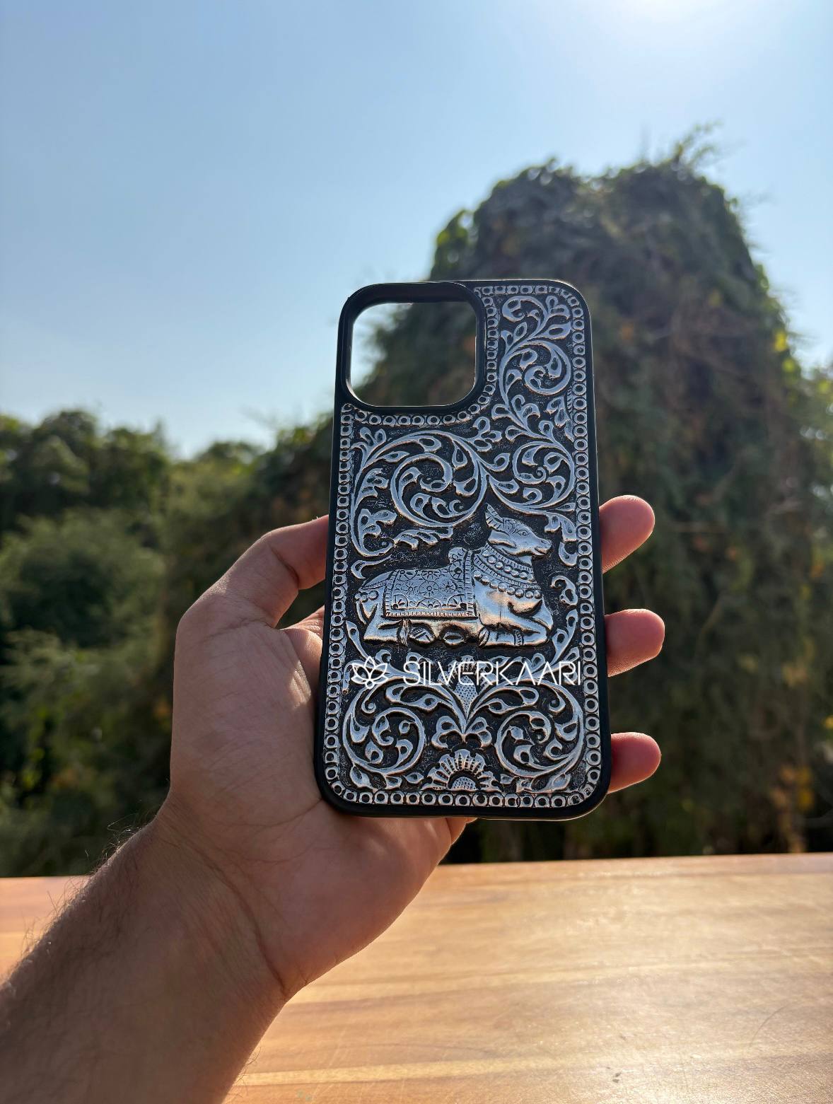 Nandi Silver Mobile Cover