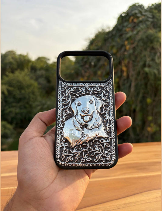 Dog Silver Phone Case