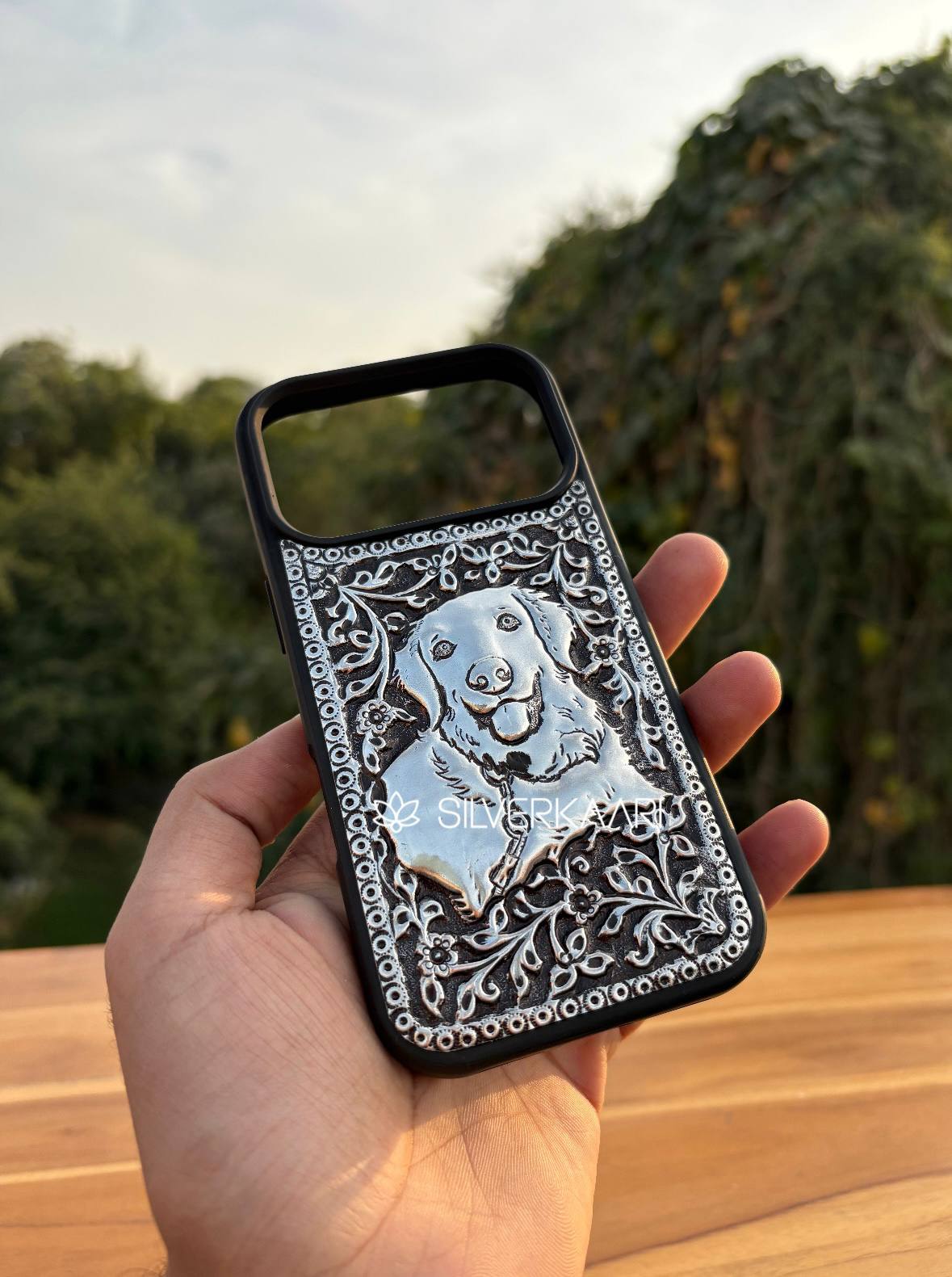 Dog Silver Phone Case