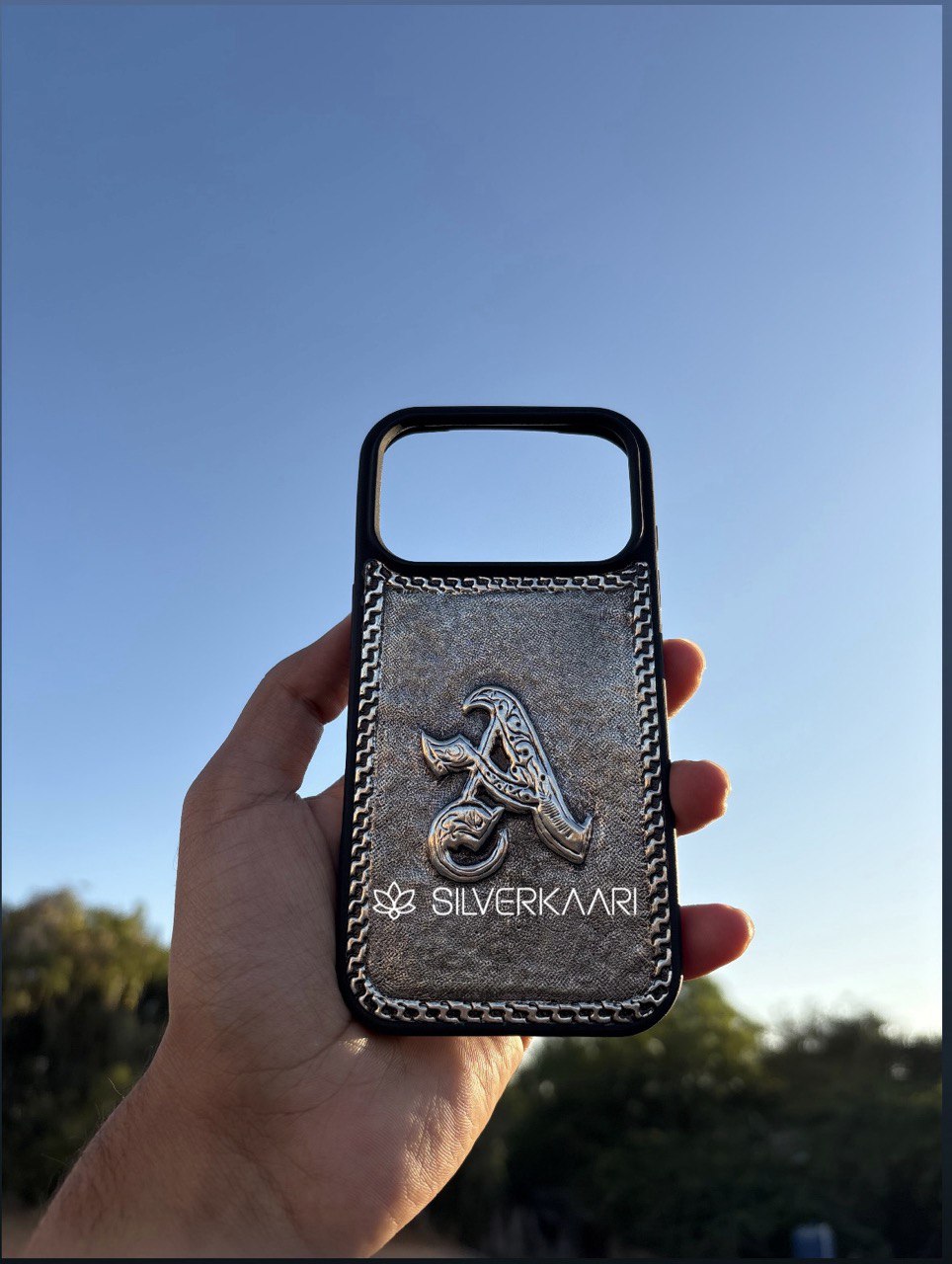 Custom Initial Sterling Silver Mobile Cove